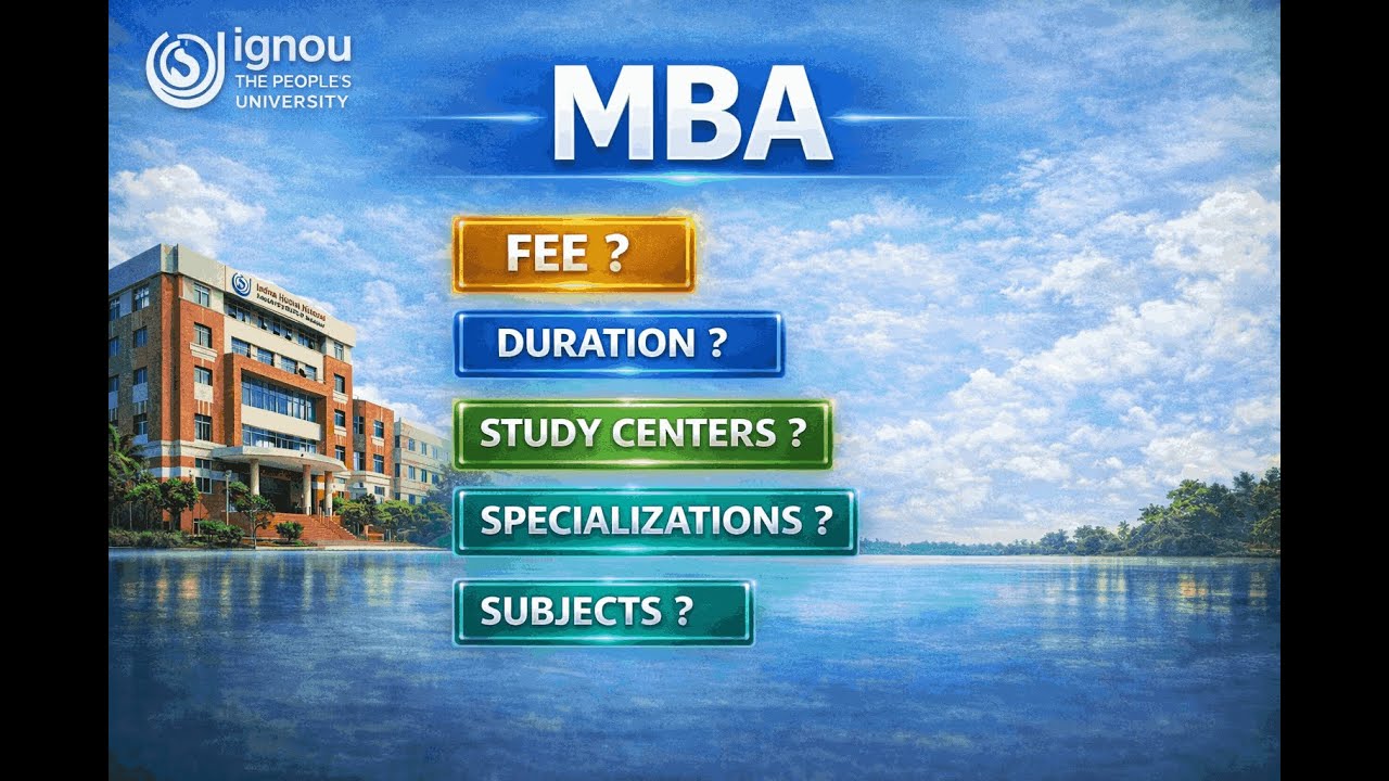 IGNOU MBA FULL DETAILS | FEE | DURATION മുഴുവൻ വിവരങ്ങൾ