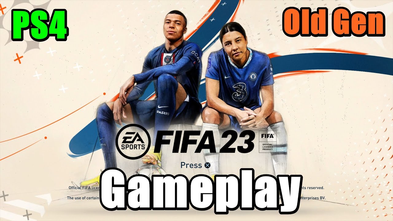 FIFA 23 PS4 Old Gen Gameplay HD 1080p