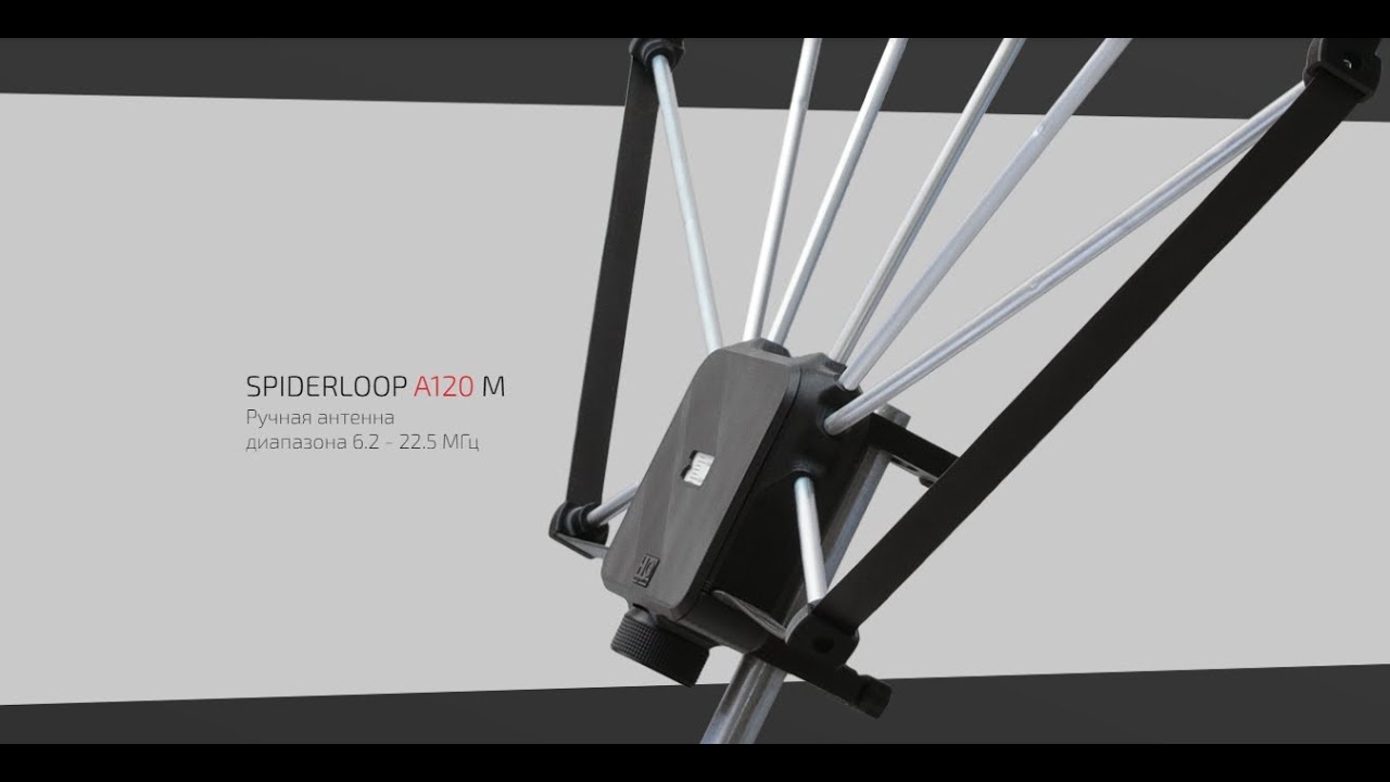 Магнитная антенна A120M. Magnetic Loop A120M.