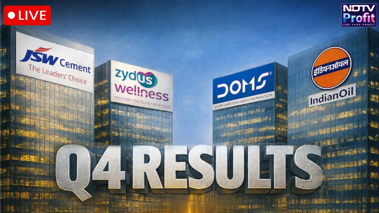 Q4 Results LIVE: Indian Oil, Zydus Wellness, Indraprastha Gas, JSW Cement | Q4 Result Analysis LIVE