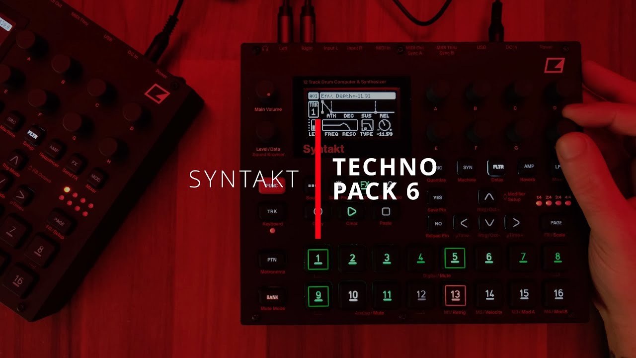 Elektron Syntakt - Techno Pack 6