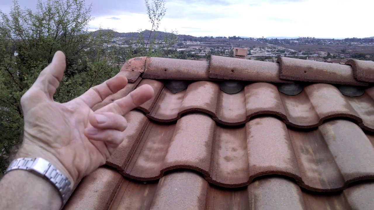 'S' Tile Roofing - Systemic Problem - Stretched Courses - Exposed Nails