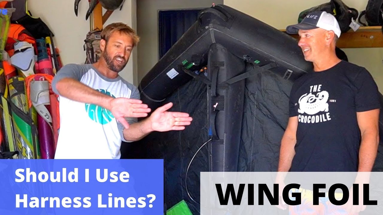 Wing foil: Harness Lines - Should You Use Them?