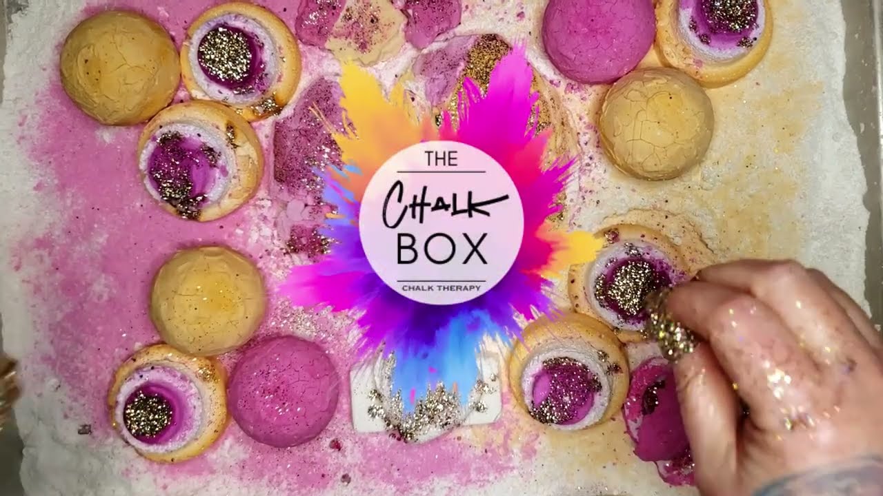 Gym Chalk Mini Mass Crush | Sparkly Redemption Sherbet w/ Sunset Bonus Block!