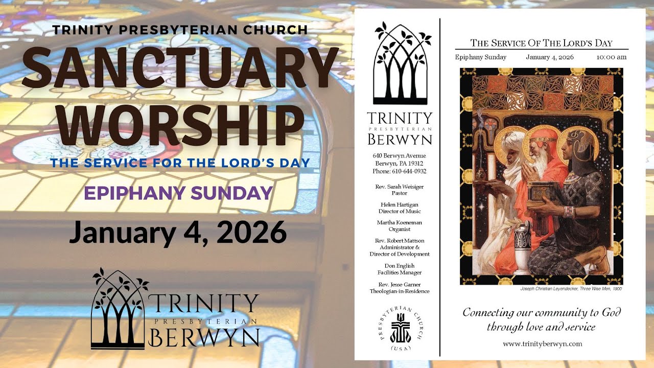 01/04/2026 Trinity Berwyn Sunday Worship Service