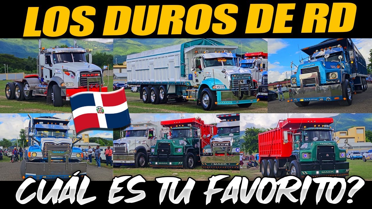 República Dominicana cuenta con unos camiones espectaculares | Cibao Junte Patanas impresionantes