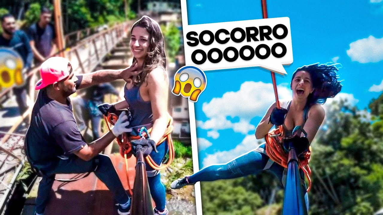Onde praticar pendulo humano ou robe jump