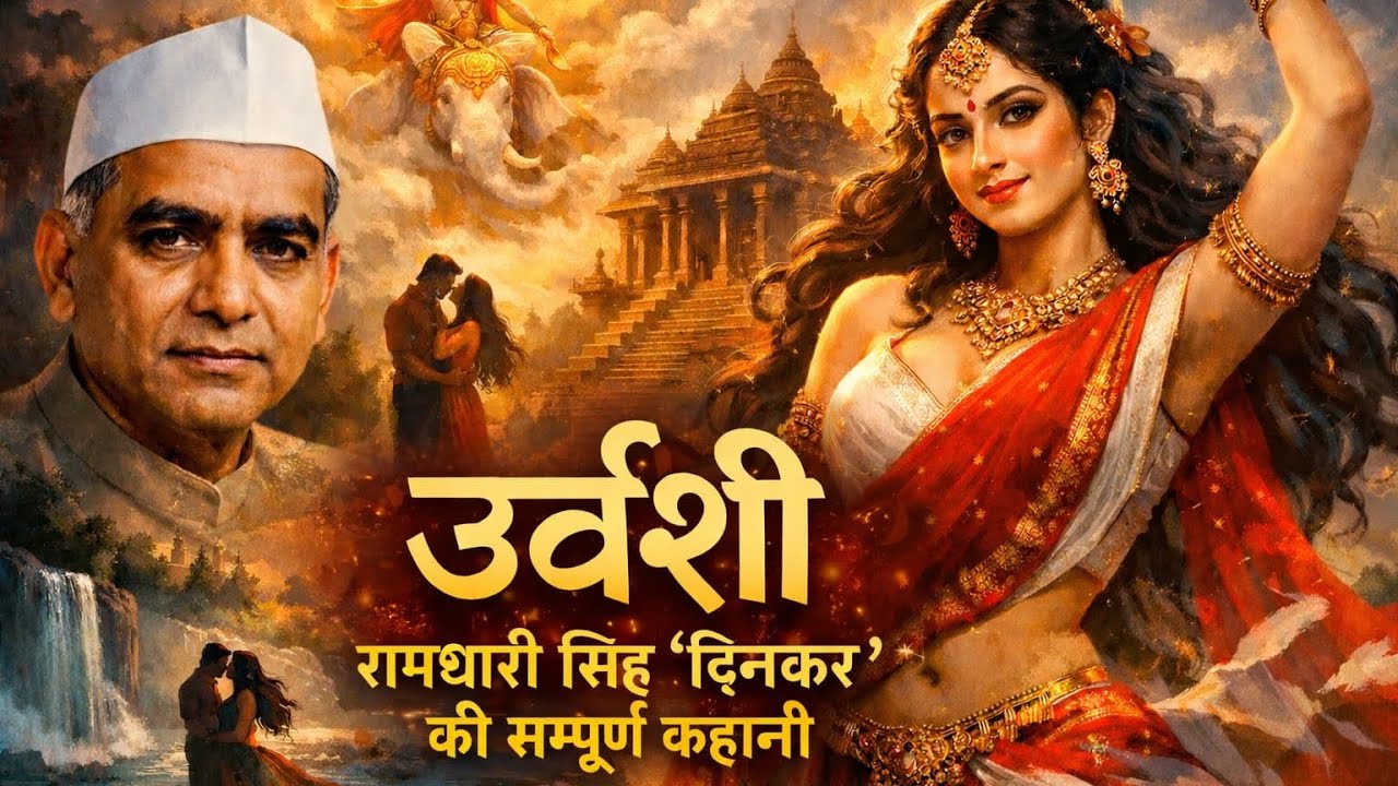 उर्वशी | रामधारी सिंह दिनकर | सम्पूर्ण सारांश | हिंदी बुक समरी | Urvashi Book Summary