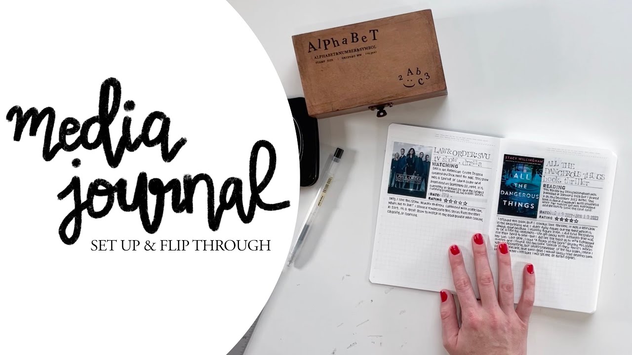 2023 Media Journal // Flip Through & Set Up [B6 Stalogy]