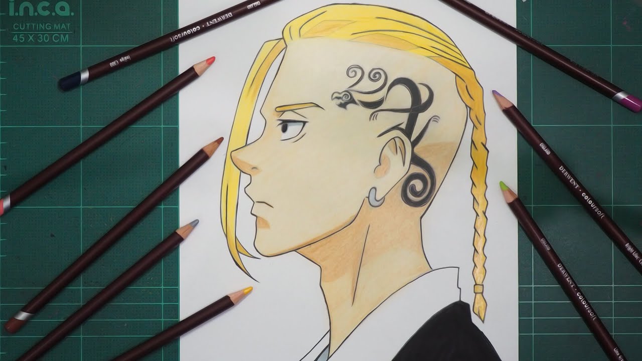 How to Draw Draken Tokyo Revengers - Step by Step