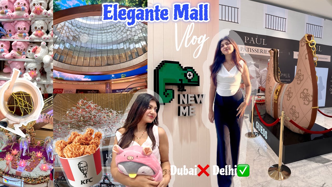 A day in my life | Elegante Mall | vlog | had fun with friends 