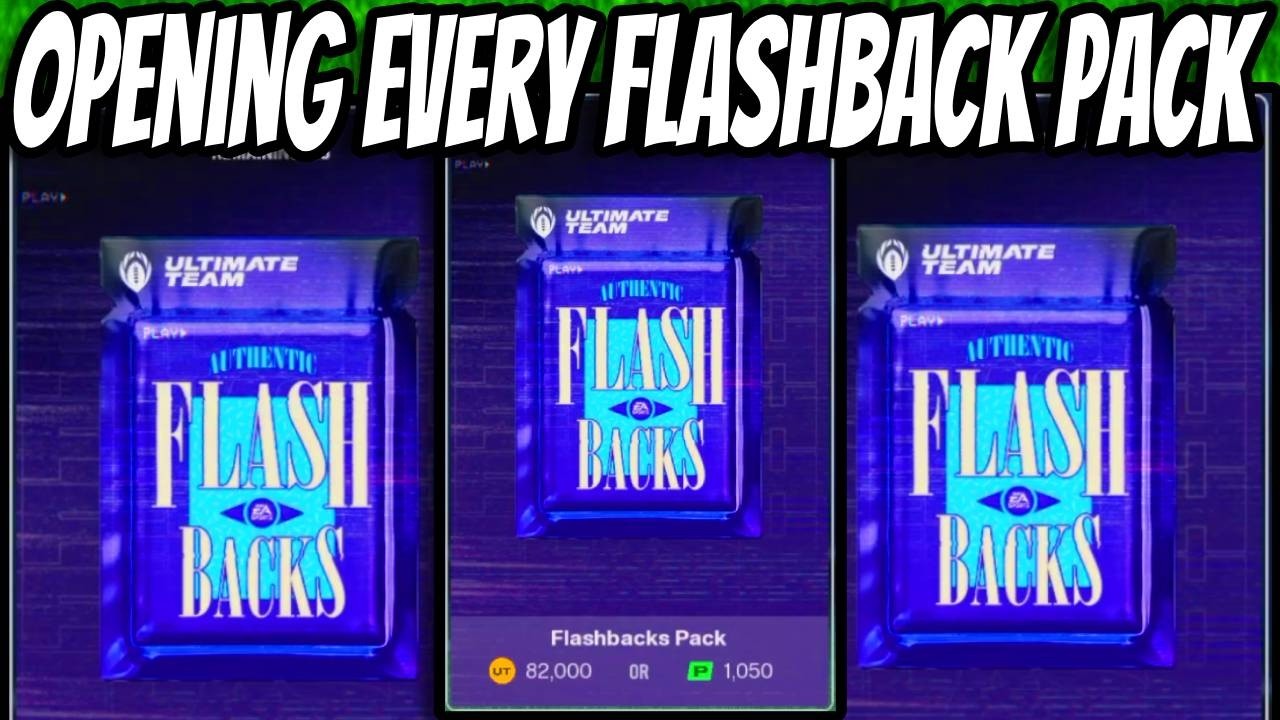 Я открыл все наборы Flashback Pack в Madden 26!!