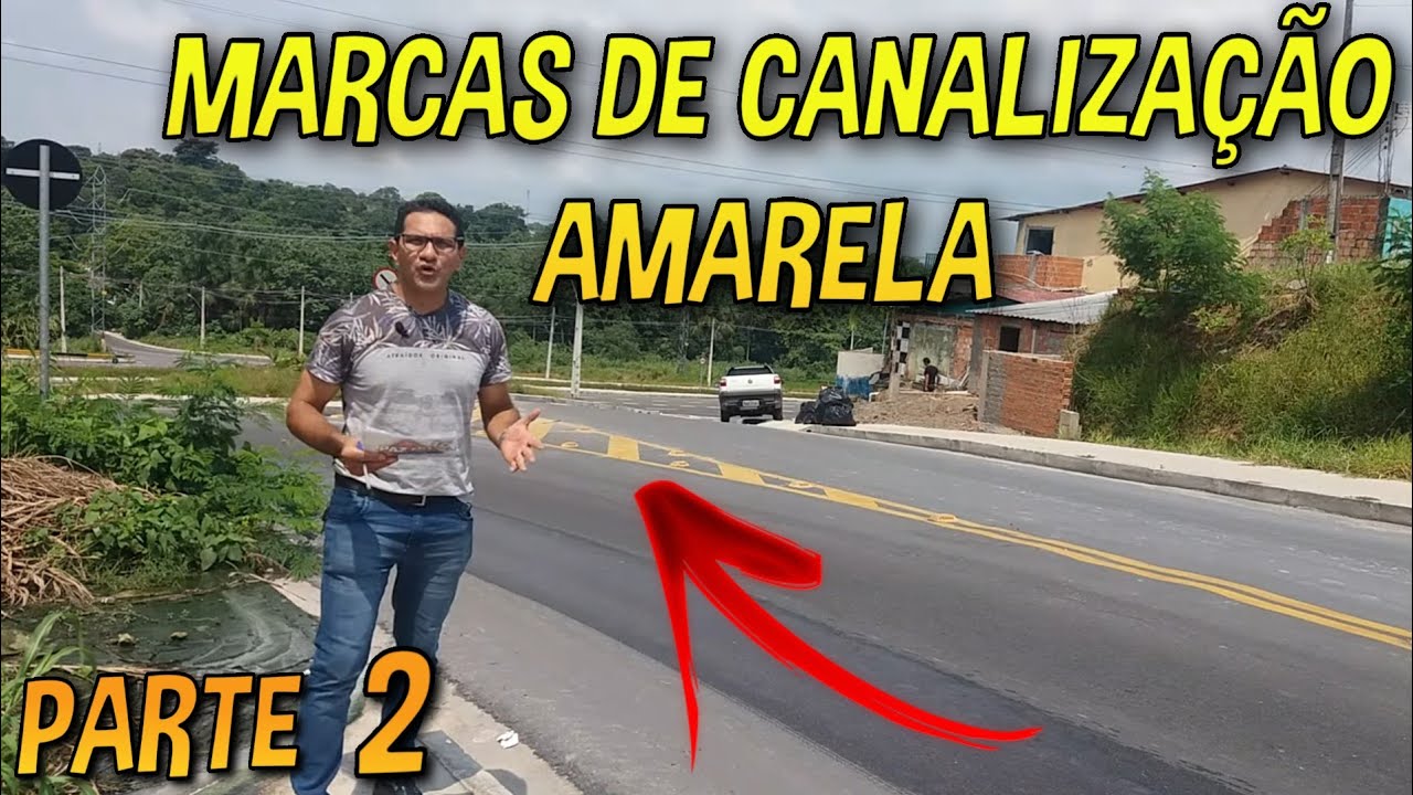 Marcas de Canalização no trânsito
