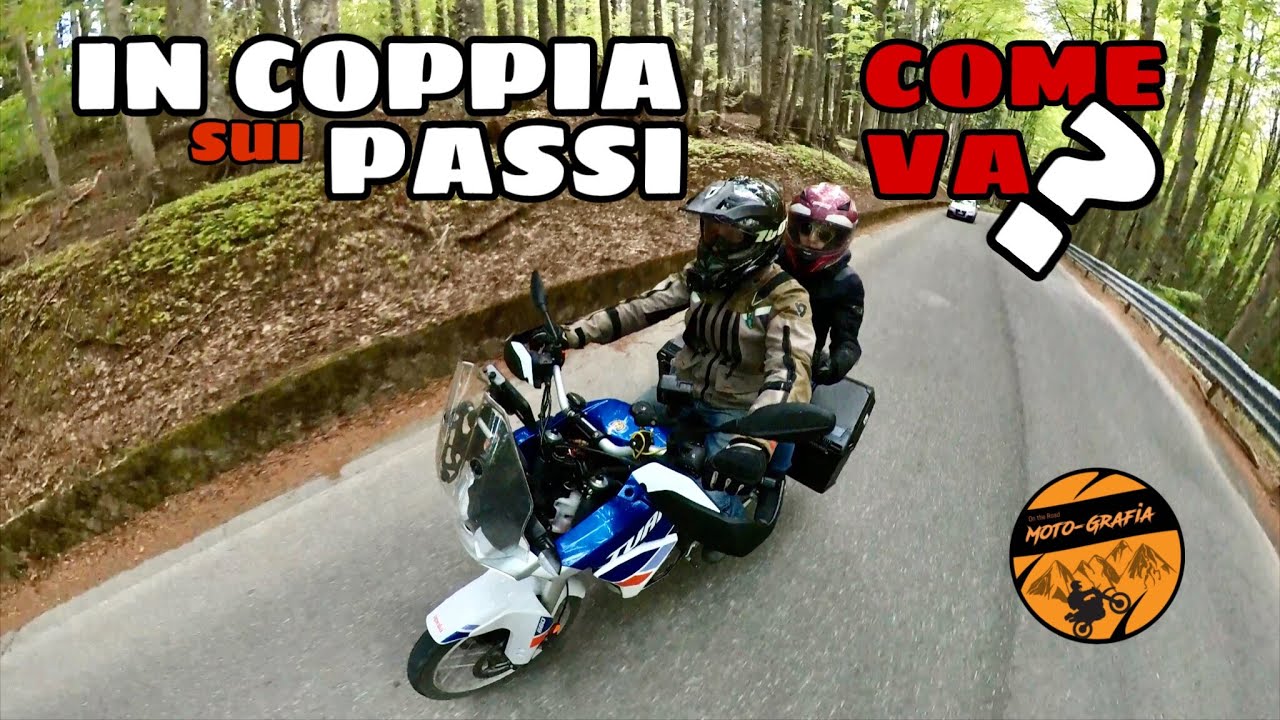 Come va il Tuareg 660 sui passi con il passeggero? - Passo Abetone
