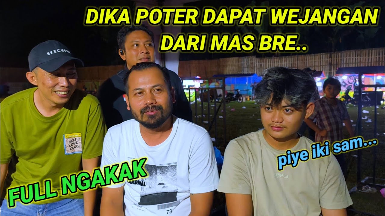 DIka poter dapat wejangan dari mas bre, ngakak parah,dika masih polos dan menjawab jujur,