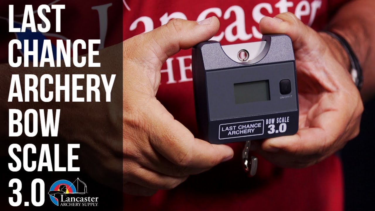 Last Chance Archery Bow Scale 3.0