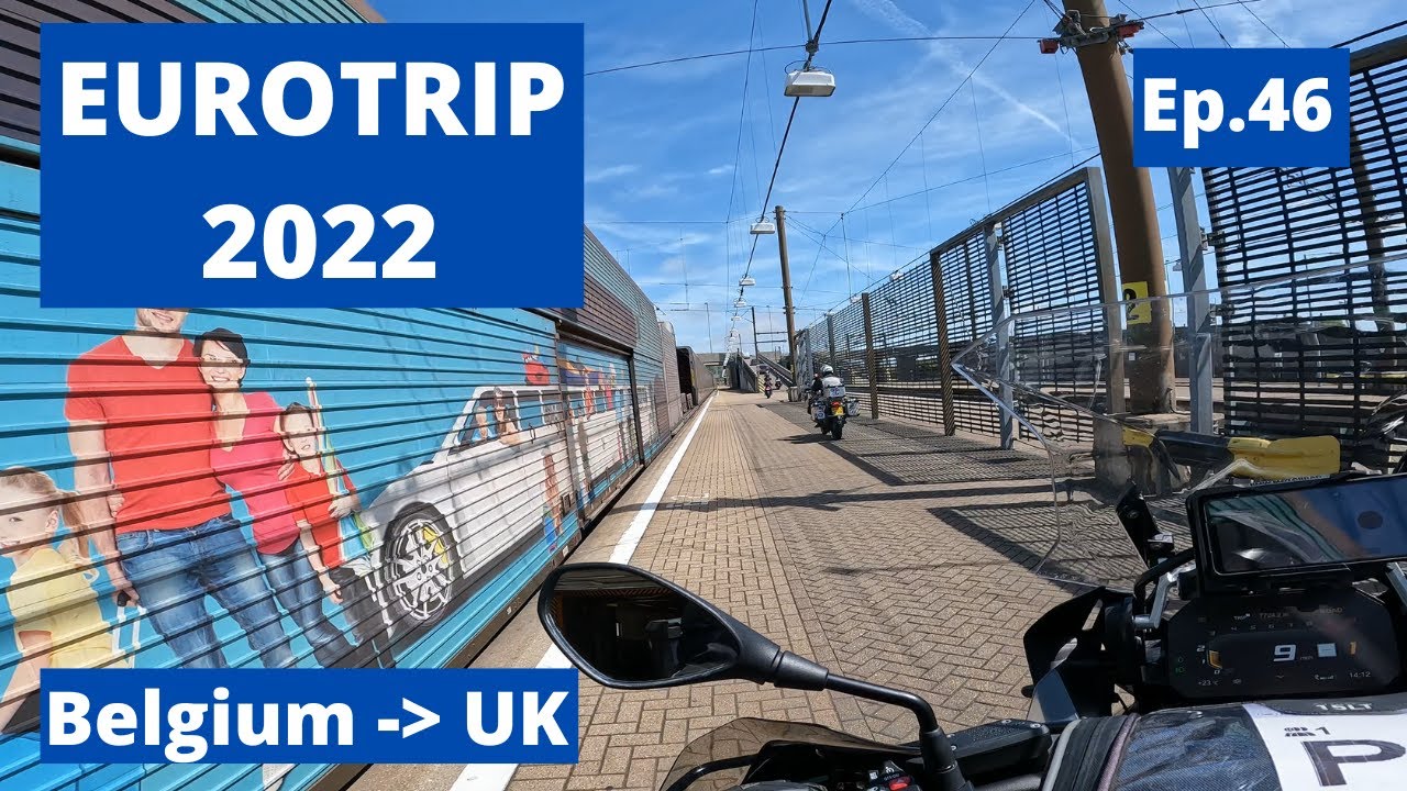 Eurotrip 2022 BMW R1250GSA - Ep.46: Belgium France UK