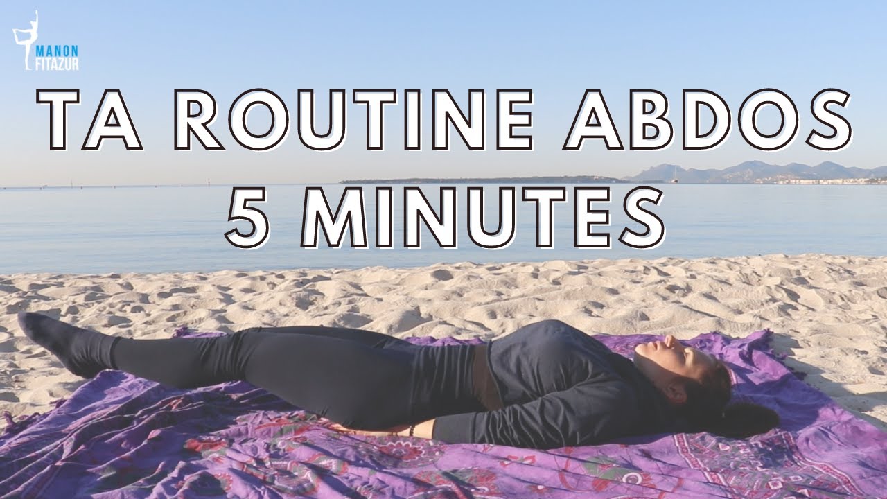 Routine matinale abdos et ventre plat en 5 minutes ⎜ Tabata