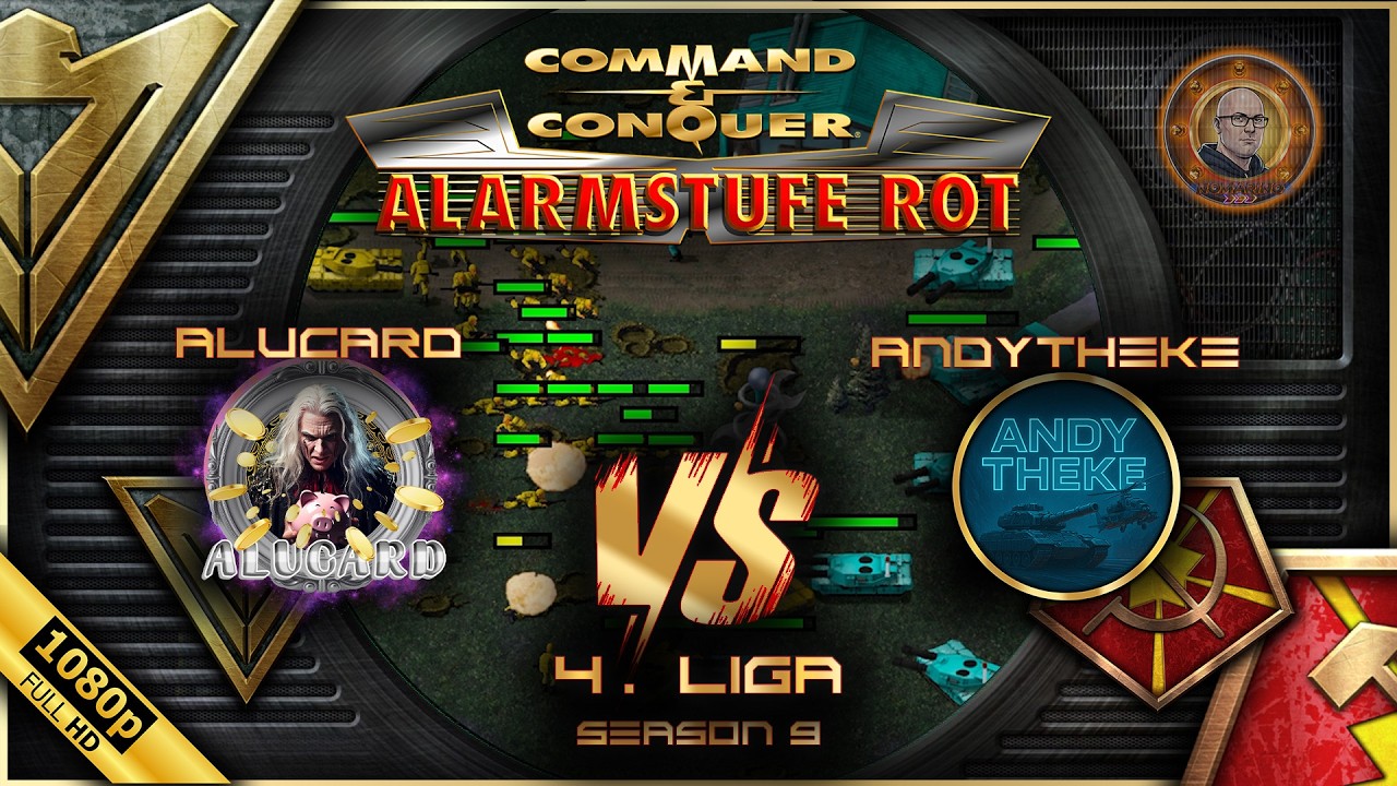 HERZINFARKTRISIKO | Command and Conquer Red Alert eSports Classic League 2025 | Alucard vs Andytheke