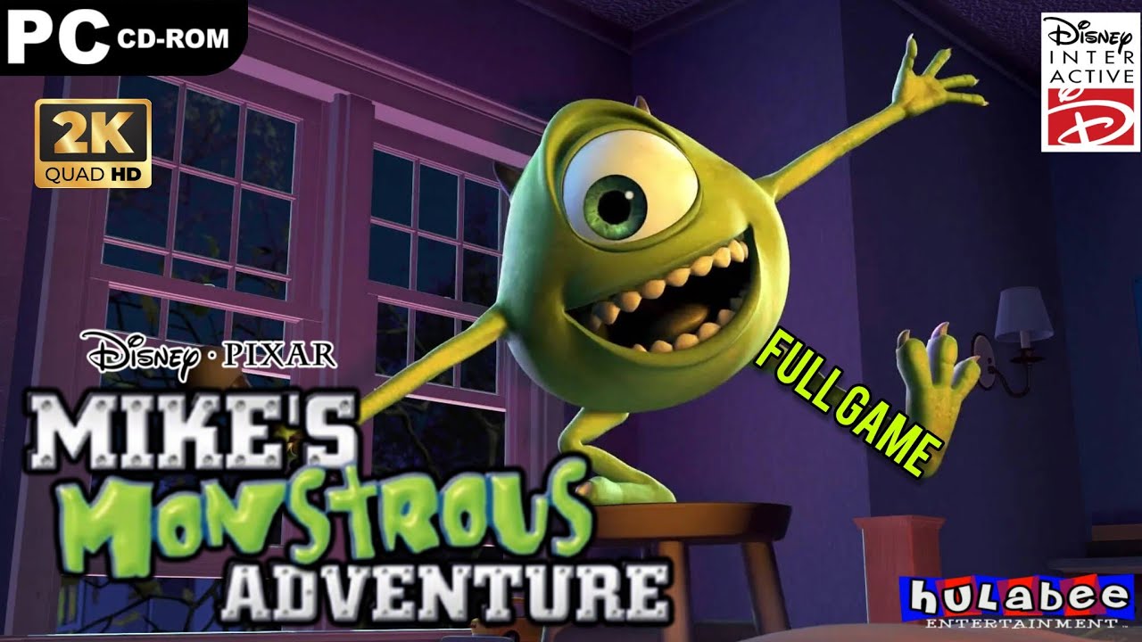 Disney•Pixar's Mike's Monstrous Adventure (PC) Full Walkthrough - 2K60fps