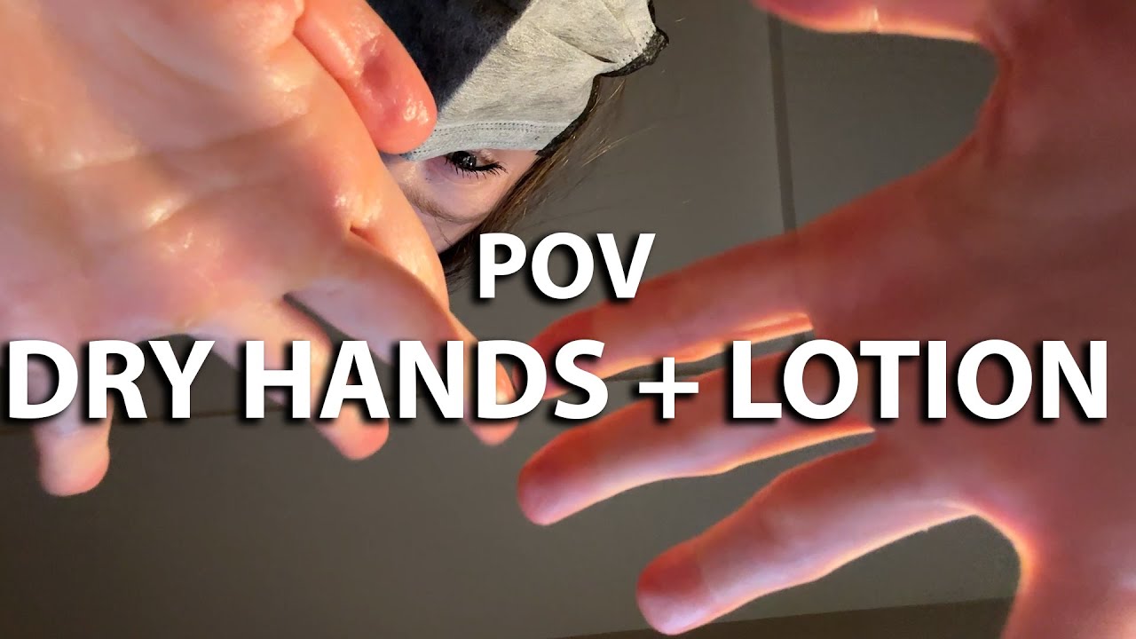 POV Face Massage With Dry Hands + Lotion | ASMR | Soft Spoken