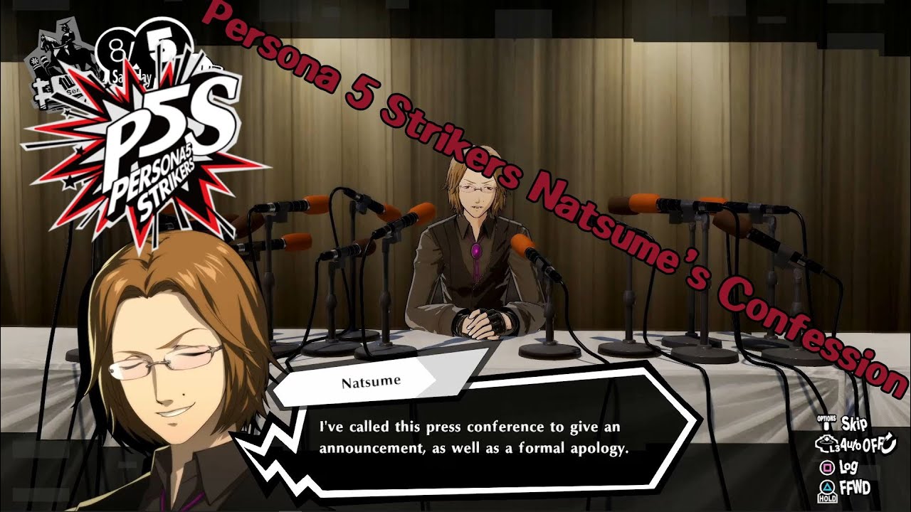 (SPOILERS AHEAD Persona 5 Strikers Natsume's Confession ~ PS5 Gameplay