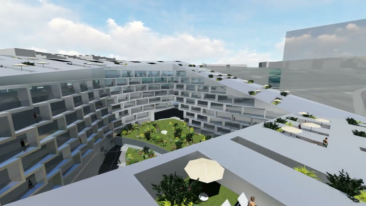 Residencial Plaza América - Concurso 1er Premio