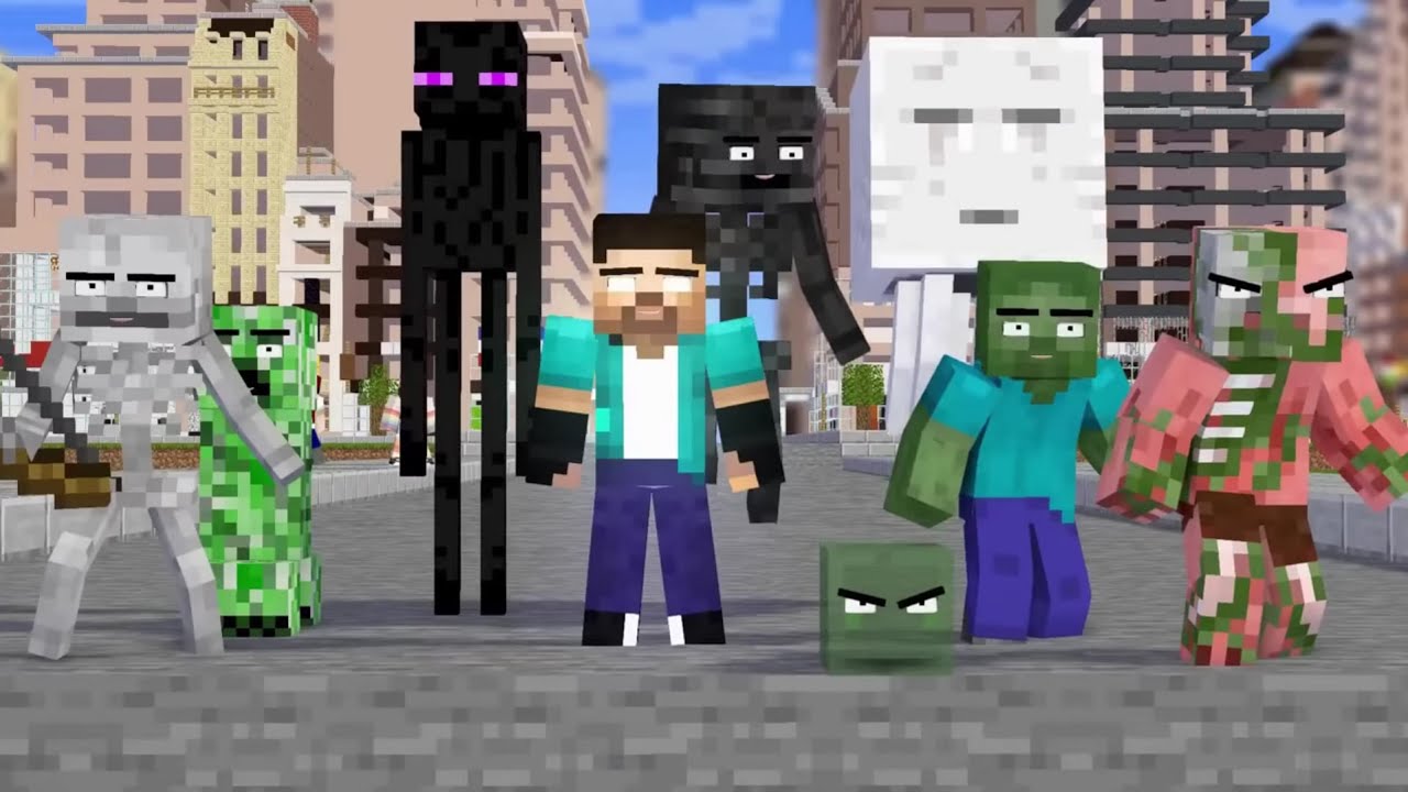 Minecraft Monster School Amv/Music Video