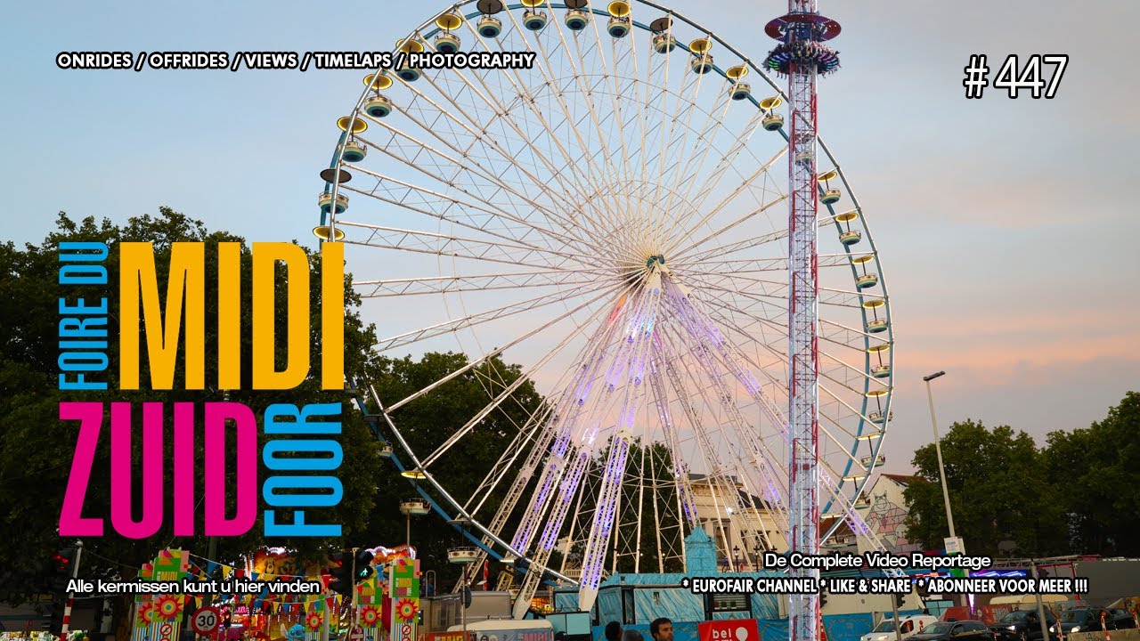Kermis Brussel 2025 - Zuidfoor Foire du Midi ( Belgium )