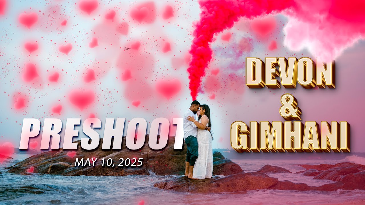 Devon & Gimhani Pre shoot Video