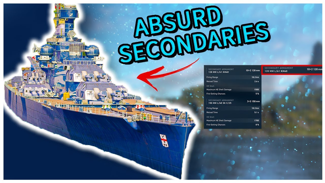 Что за хрень, эти второстепенные?! 🤯 в World of Warships Legends