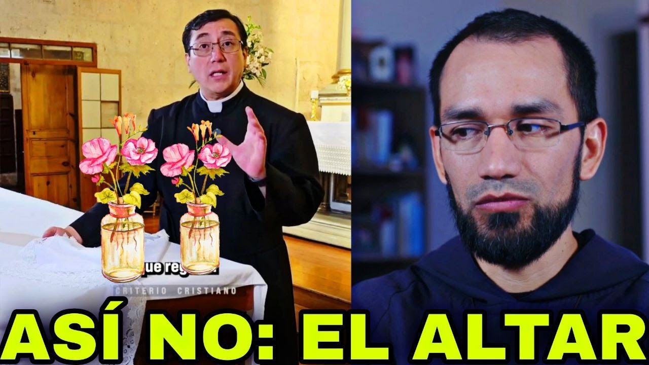 El ALTAR NO es FLORERO 🔺 Lo que la liturgia DICE 👉Sacerdote reacciona