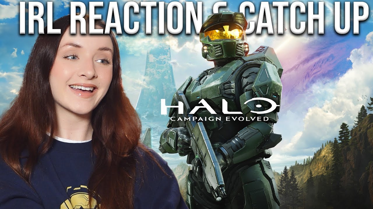 Halo: CAMPAIGN EVOLVED Trailer Reaction from HCS Worlds Seattle💚 | LUCYJROBYN ft. Installation00