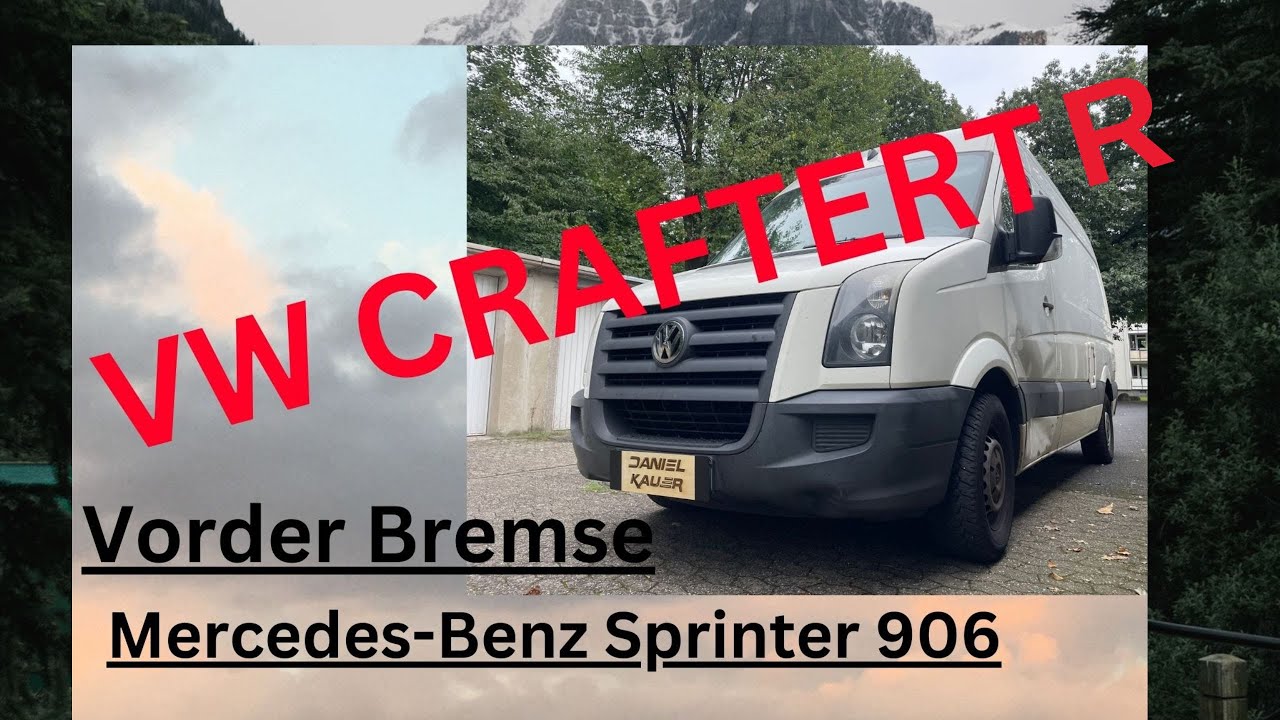 Vorder Bremse VW Crafter und  Sprinter 906