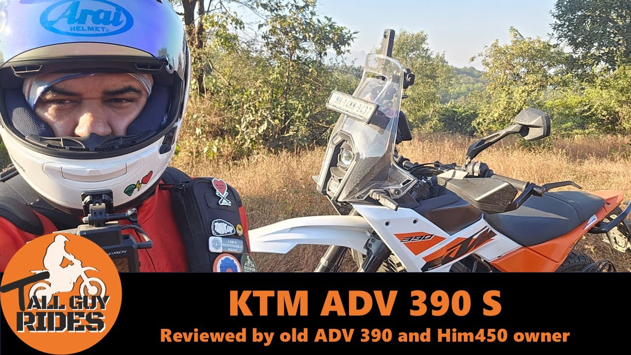 Обзор KTM Adventure 390 S от райдера ростом 183 см | Сравнительный обзор - Himalayan 450 и старый...