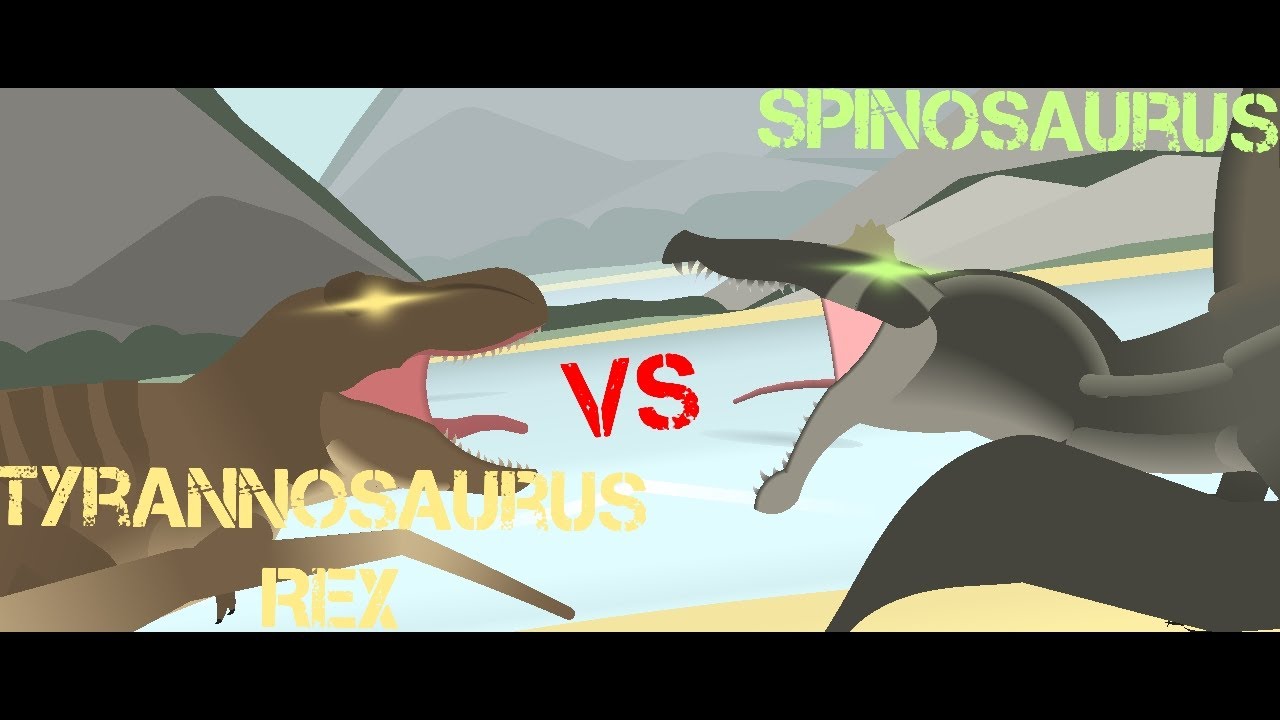 Tyrannosaurus Rex vs Spinosaurus