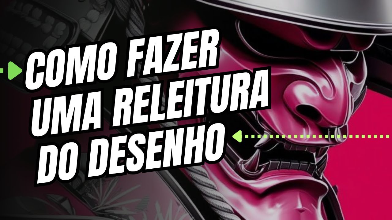 Como fazer uma releitura do desenho.