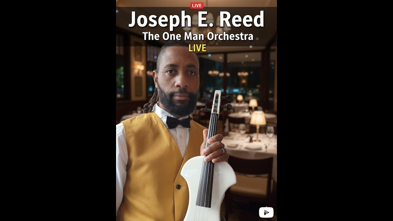 Valentine's Day Violin. Joseph E. Reed, The One Man Orchestra is live at Ashland Restaurant! 2-14-26