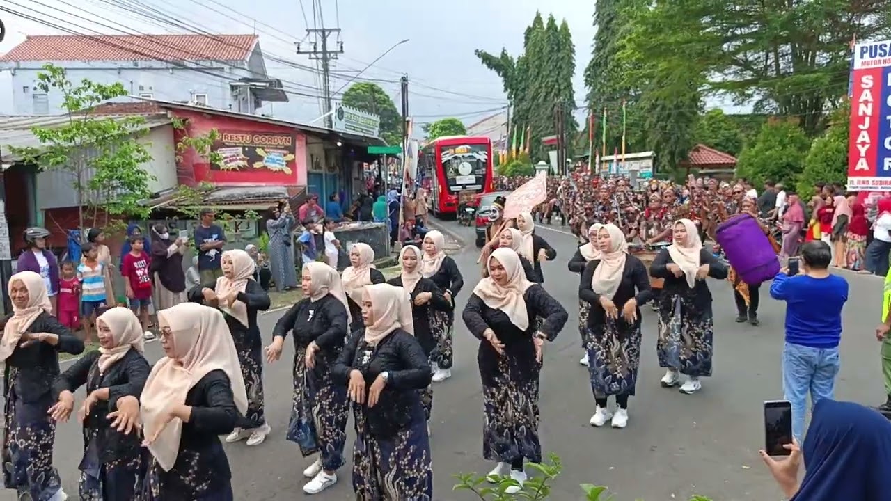 KARNAVAL DESA PURWOSARI KEC BATURRADEN DALAM RANGKA MEMPERINGATI HARI KEMERDEKAAN RI YANG KE 80