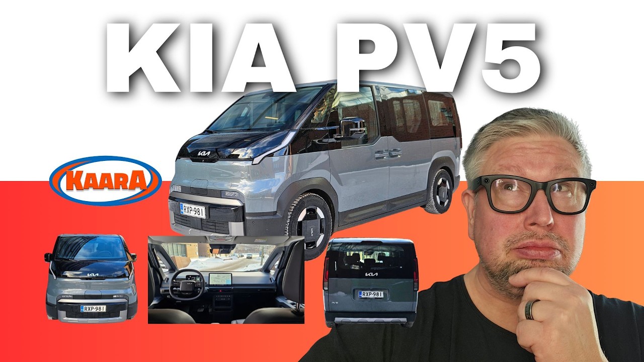 Kia PV5 Passenger 2026: Taksisuharin ja suurperheen uusi suosikki?