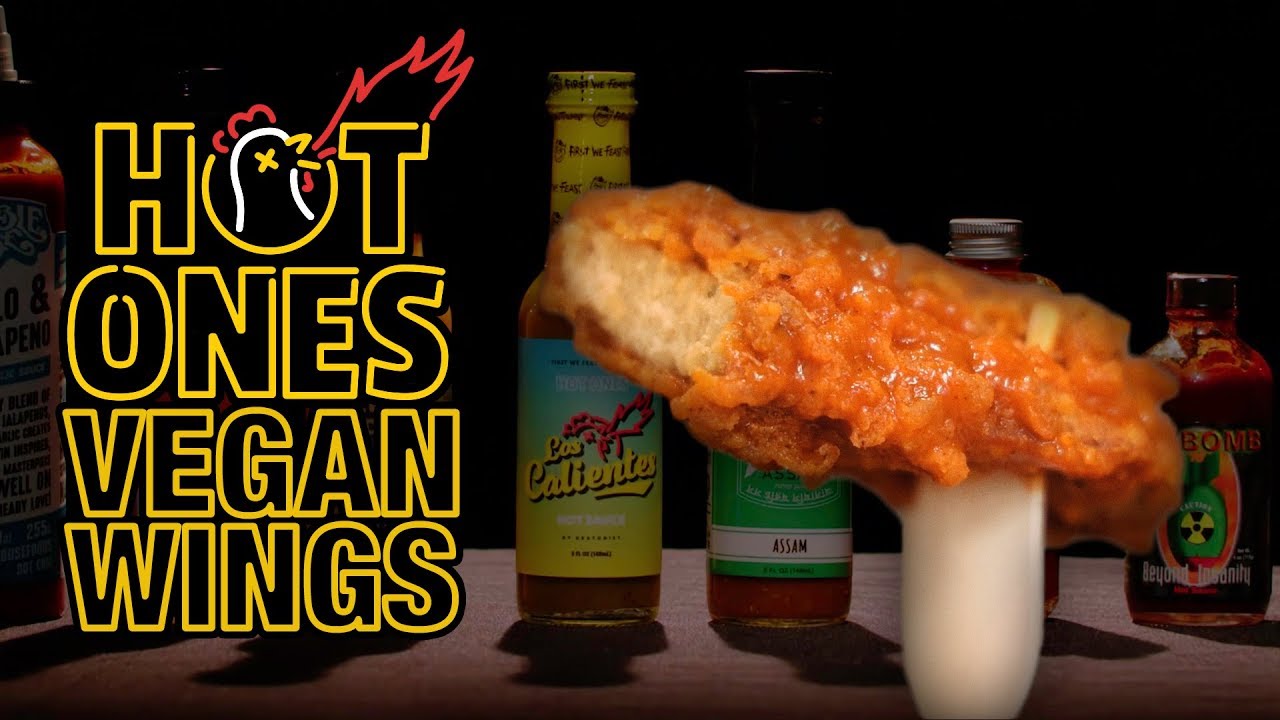 Where does Hot Ones get Vegan Wings?