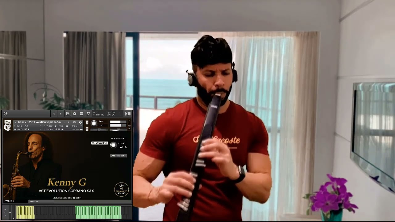 AKAI EWI - SOPRANO SAXOPHONE DEMO