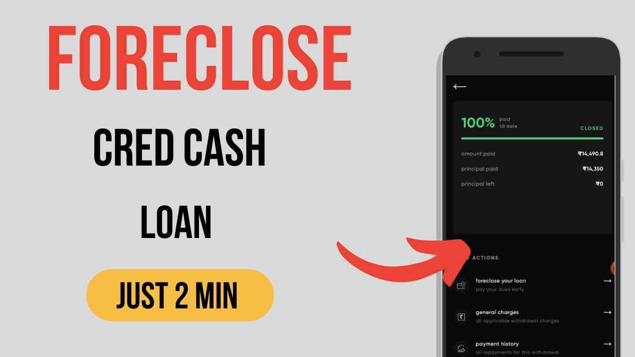 How To Foreclose Cred Cash | How To Close Cred Cash Loan | Tamil | 2026