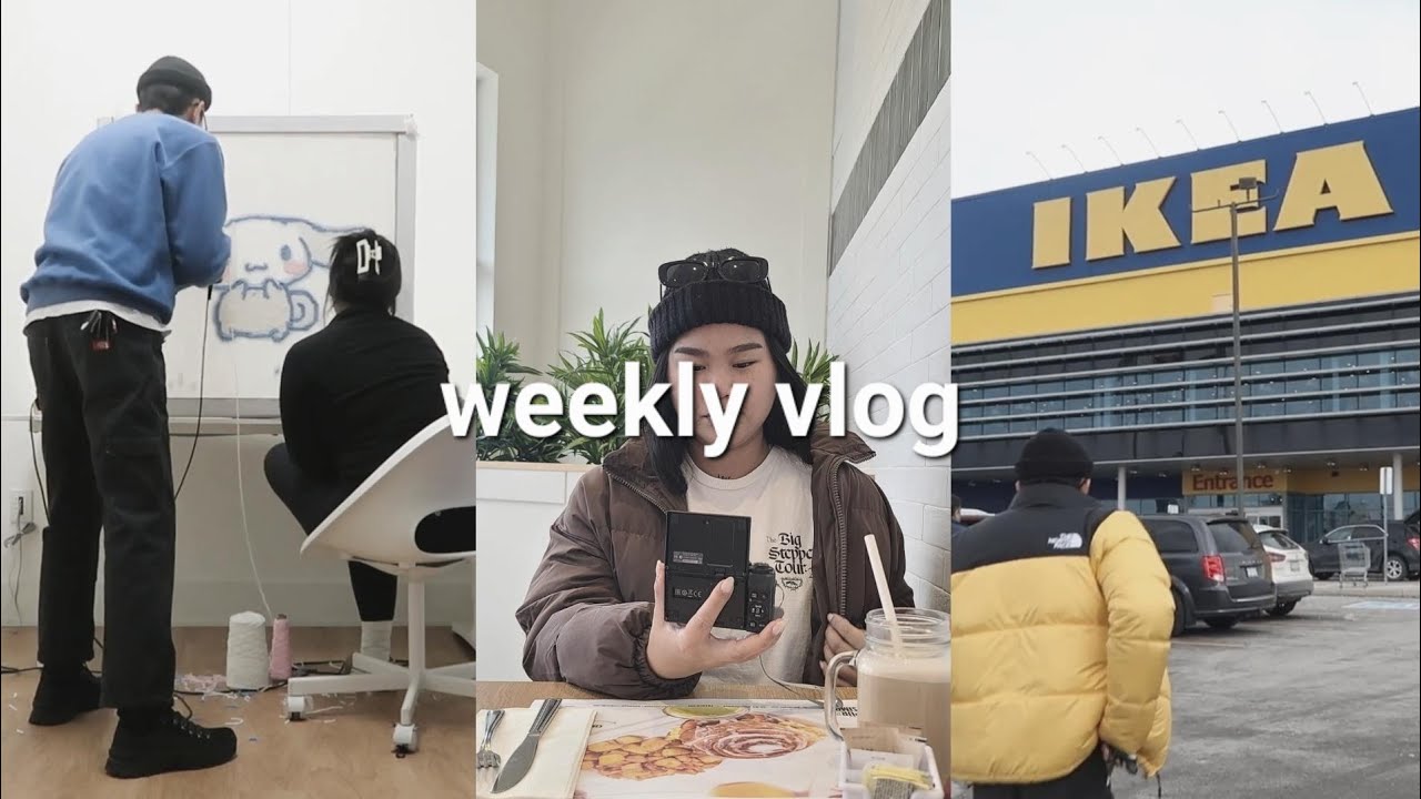 еженедельный видеоблог: уход за собой, ковры-тафтинг, пробежки по IKEA