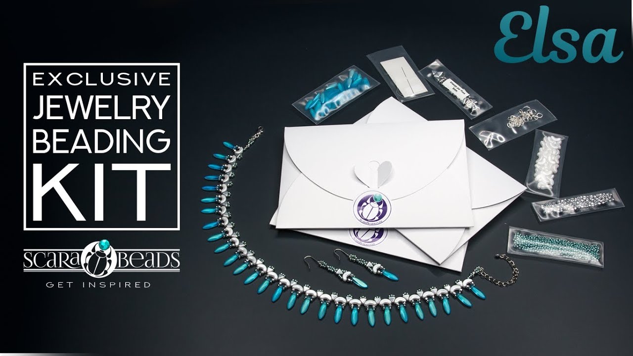 Exclusive Beading Kits for Beginners from ScaraBeads. Get Started with Jewelry Making