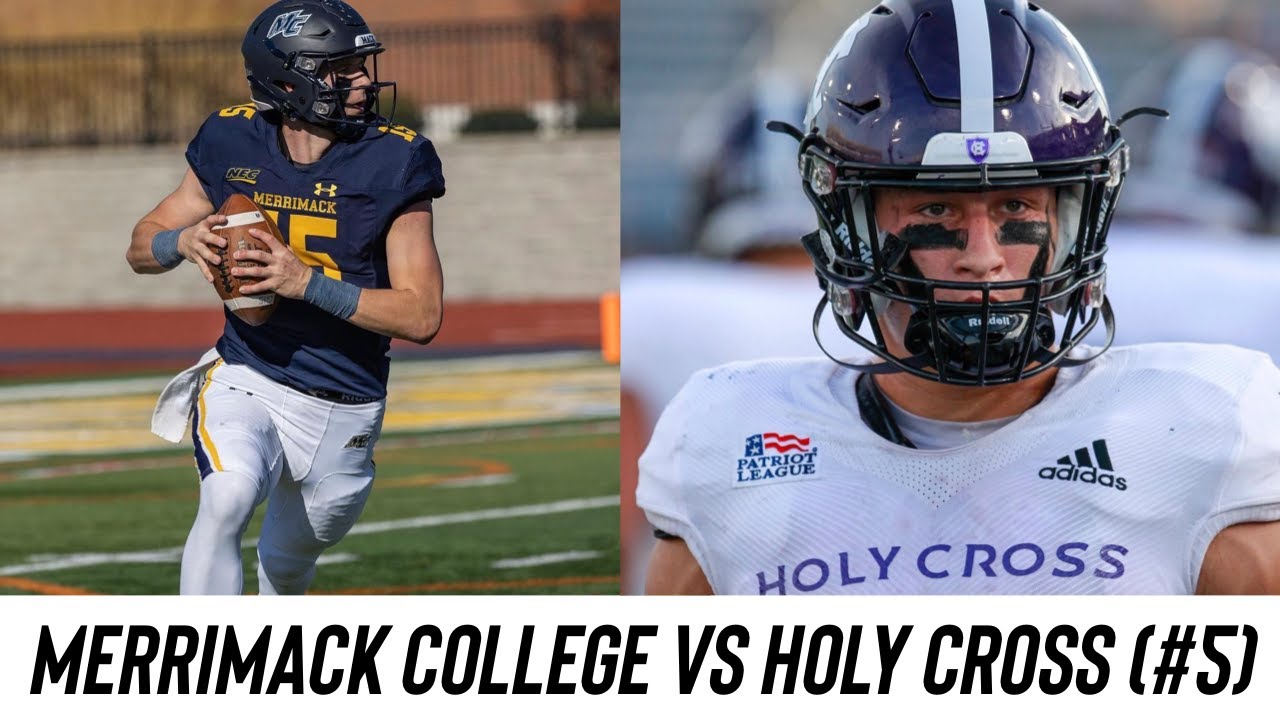 Holy Cross Beats Up Merrimack College (Jordan Fuller GOES OFF)