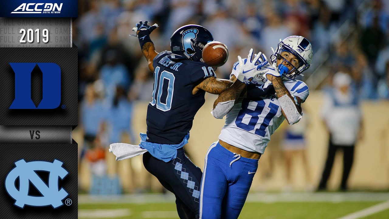 ACC Replay: Duke vs. North Carolina Football - October 26, 2019