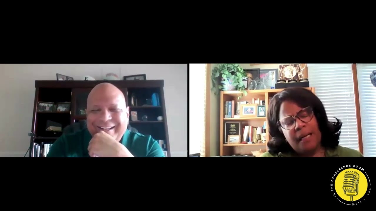 In the Conference Room with Mark S. Lee and Paula Tutman