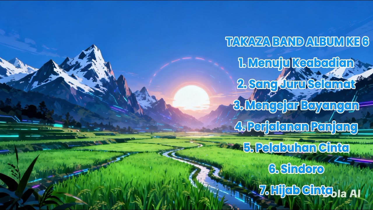 TAKAZA BAND ALBUM KE 6