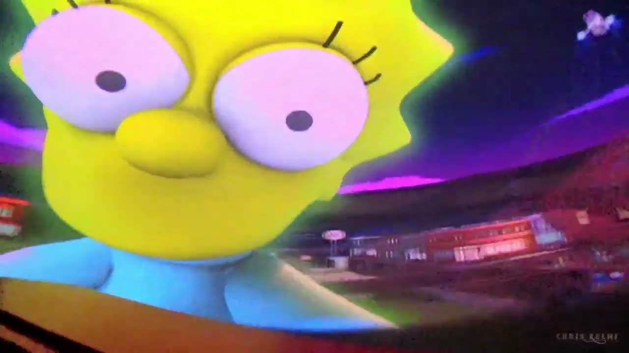 The Simpsons Ride At Universal Studios Hollywood Full POV Ride Front Seat 2022